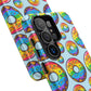 Bespattered Facade Rainbow Sprinkle Donut Tough Case
