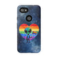 Bespattered Facade Rainbow Extraterrestrial Pride Tough Case