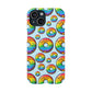 Bespattered Facade Rainbow Sprinkle Donut Slim Case