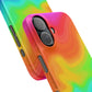 Bespattered Facade Rainbow Heat Map Snap Case