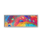 Bespattered Facade Rainbow Galaxy Framed Canvas Art Print | 3 Frame Colors | Multiple Sizes