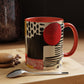 Modernist Textile Pattern Mug - 11oz