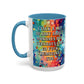 Bespattered Facade Tuesdays Can Go Fuck Themselves Colorful Rainbow Mugs | Eight Colors | 11oz or 15oz
