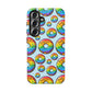 Bespattered Facade Rainbow Sprinkle Donut Tough Case