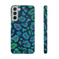Bespattered Facade Emerald Leopard Snap Case