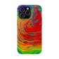 Bespattered Facade Rainbow Vortex Impact-Resistant Case