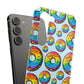 Bespattered Facade Rainbow Sprinkle Donut Slim Case