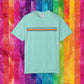 Bespattered Facade Rainbow All Places Should Be Safe Spaces Colorful LGBTQ+ Pride Premium Unisex Comfort Colors Garment Dyed 100% Cotton T-Shirt