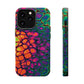Bespattered Facade Neon Butterfly Abstract Art MagSafe Tough Case