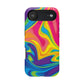 Bespattered Facade Vibrant Flow Impact-Resistant Case
