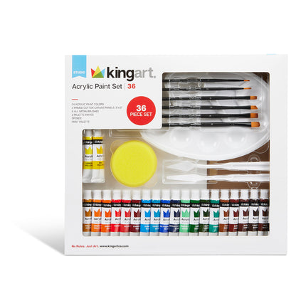 Acrylic Paint Set 36 pc