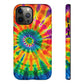 Bespattered Facade Rainbow Tie Dye Tough Case