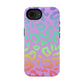 Bespattered Facade Rainbow Leopard Impact-Resistant Case