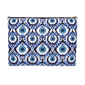 Bespattered Facade Evil Eye Accessory Pouch | 2 Sizes