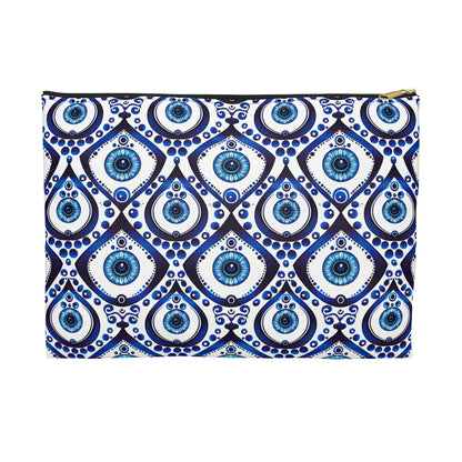 Bespattered Facade Evil Eye Accessory Pouch | 2 Sizes