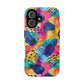 Bespattered Facade Colorful Abstract Pattern Impact-Resistant Case