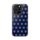 Bespattered Facade Evil Eye Symbol Clear Case
