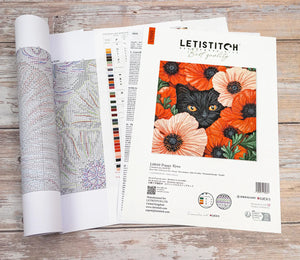 Poppy Eyes L9949 Counted Cross Stitch Kit