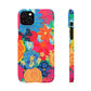 Bespattered Facade Bold Florals Snap Case