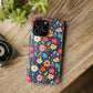 Bespattered Facade Colorful Flowers Impact-Resistant Case