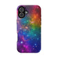 Bespattered Facade Rainbow Universe Impact-Resistant Case