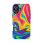 Bespattered Facade Vibrant Flow Impact-Resistant Case