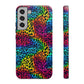 Bespattered Facade Rainbow Animal Print Tough Case