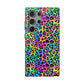 Bespattered Facade Candy Coated Neon Leopard Impact-Resistant Case