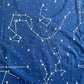 Constellations Glow-in-the-Dark Navy Twirl Dress with Pockets