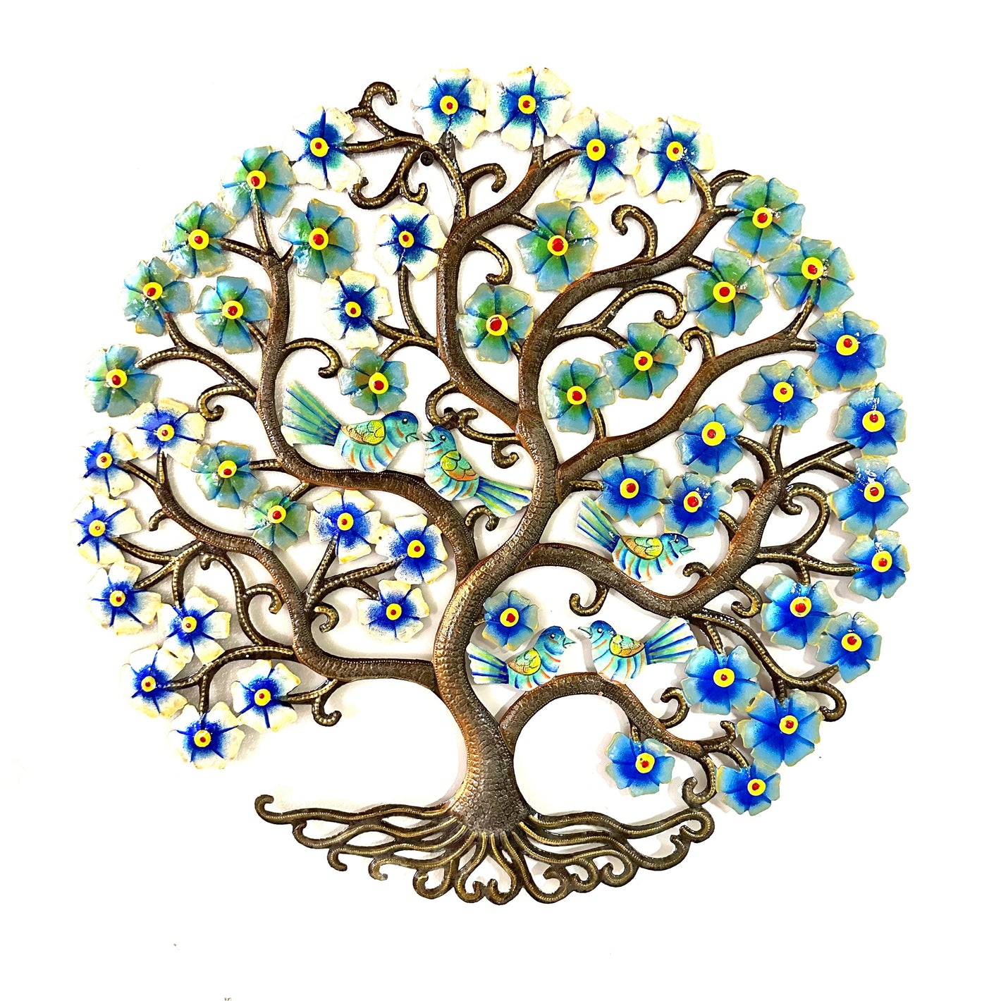 Large Blue Lovebirds Tree of Life