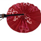 African Wax Print Fan, Handmade in Ghana