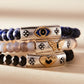 Antique Evil Eye Stretch Bracelet