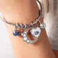 Evil Eye Heart Interchangeable Charm