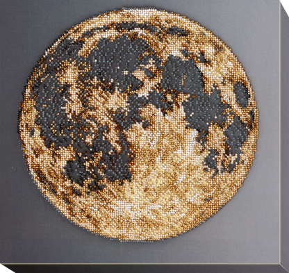 Bead Embroidery Kit - Moon