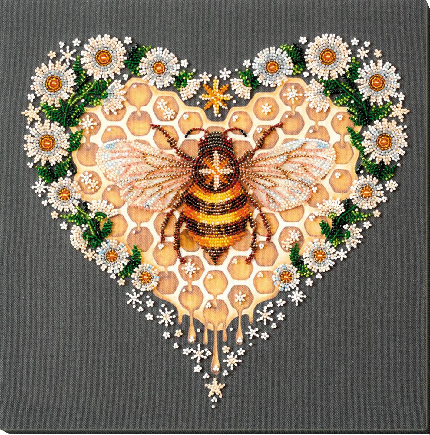 Bead Embroidery Kit - Honey plant AB-815