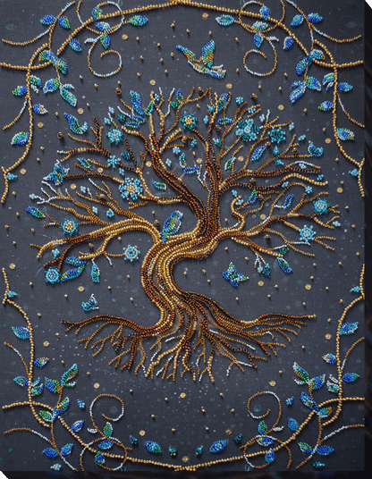 Bead Embroidery Kit - Where the fairytale live