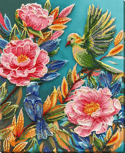 Bead Embroidery Kit - Spring commotion AB-924