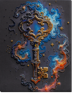 Bead Embroidery Kit - The key to happiness