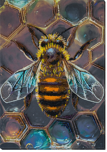 Main Bead Embroidery Kit - Honey motif AB-950