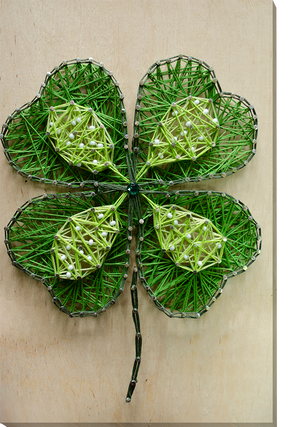 Creative Kit String Art - The magic of the clover