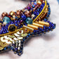 Blue Whale Bead Embroidery Decoration Kit by Abris Art AD-239