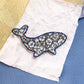 Blue Whale Bead Embroidery Decoration Kit by Abris Art AD-239
