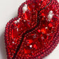 Passionate Kisses Bead Embroidery Brooch Decoration Kit by Abris Art AD-244