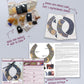 Bead Embroidery Kit. Decoration - Collar Galactic beauty