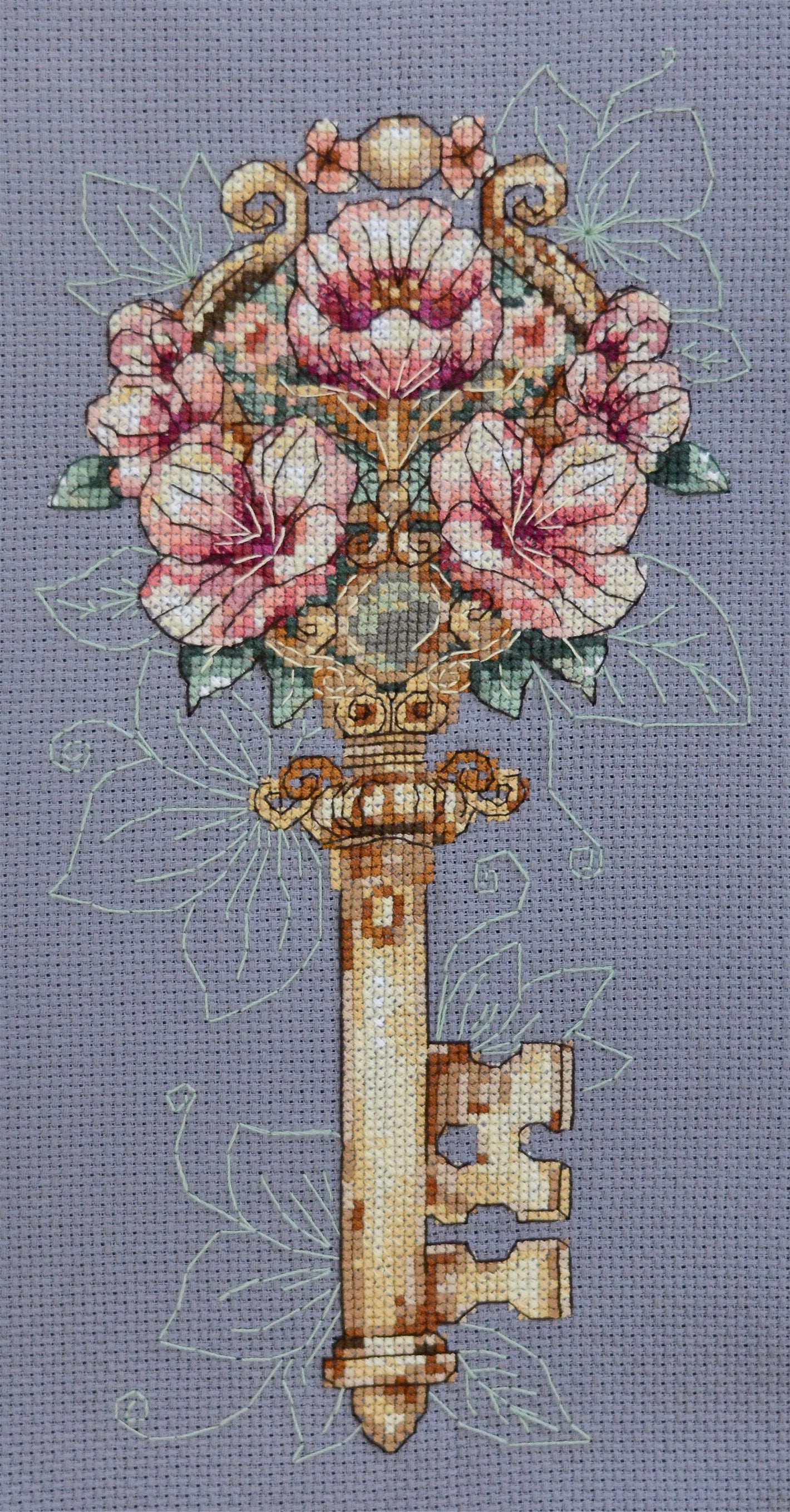 Cross-stitch kit - Key to Feelings AH-275
