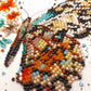 Mini Bead embroidery kit - Tigre wings AM-239