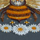 Mid-sized Bead Embroidery kit - Honey dream
