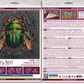 Mid-sized bead embroidery kit - Emerald beetle AMB-105