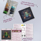 Mid-sized bead embroidery kit - Emerald beetle AMB-105