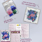 Mid-sized bead embroidery kit - Embrace of nature AMB-110